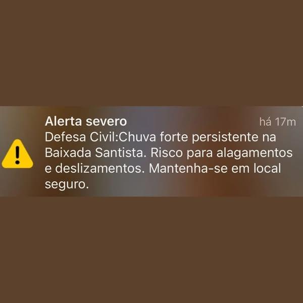 Alerta Defesa Civil!