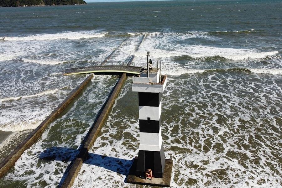 NPH-Unisanta prevê mar agitado e maré elevada a partir desta sexta-feira