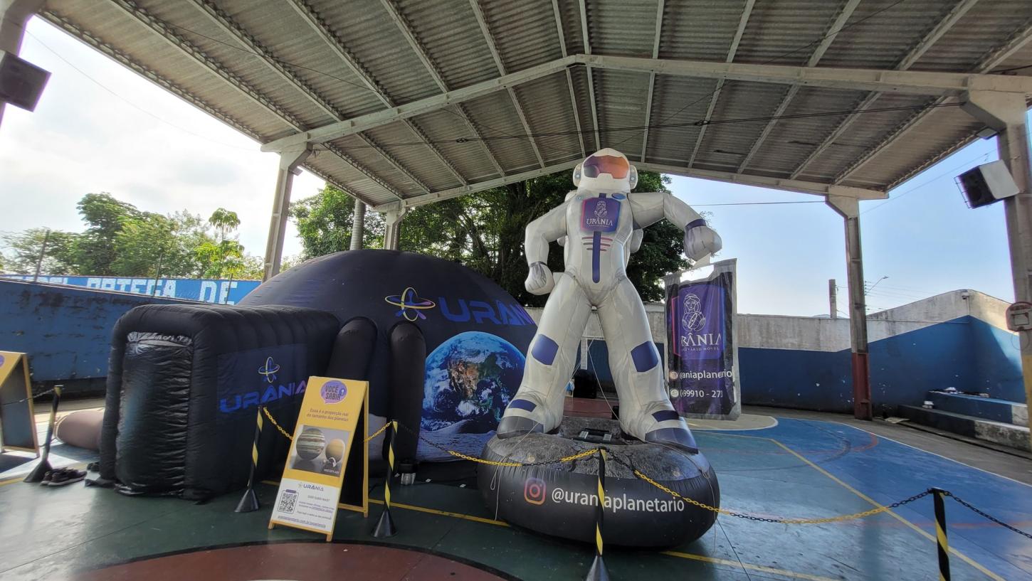Planetário Urânia: 3 mil alunos da rede municipal participam de experiência interativa e lúdica