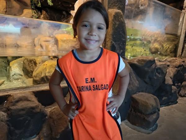 Projeto “Da Cauda a Cabeça do Dragão” leva 300 crianças para visitar o aquário de Guarujá