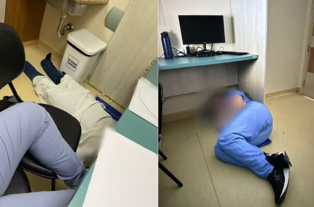 Estudantes de medicina dormem no chão e denunciam plantões exaustivos e abusivos no internato: 'Condições deploráveis'