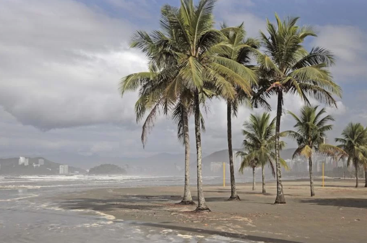 Primeira frente fria de agosto avança pelo litoral paulista a partir desta terça-feira