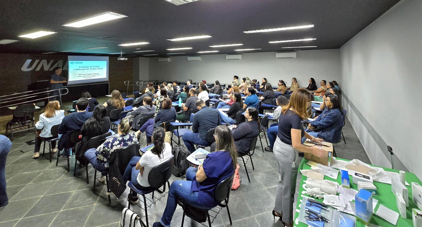 Profissionais da saúde de Guarujá participam de capacitação sobre tratamento de feridas