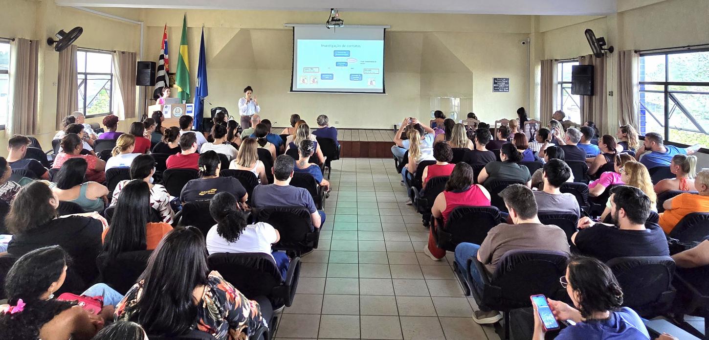 Guarujá capacita mais de 250 profissionais da Saúde sobre protocolos de tuberculose