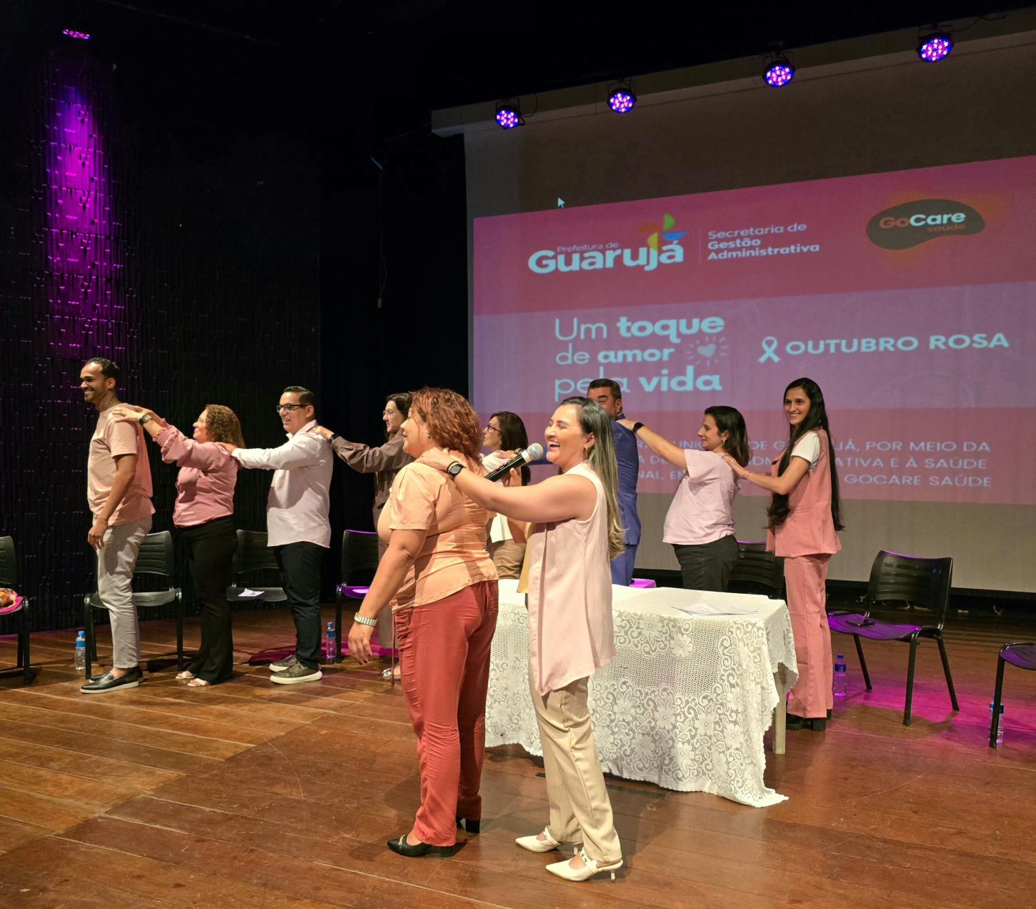 Mais de 200 servidoras participam de evento sobre prevenção ao câncer de mama