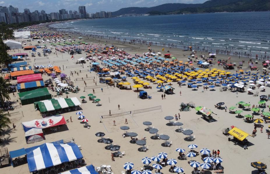Baixada Santista terá dias de sol e calor, com chance de chuvas rápidas e isoladas até domingo