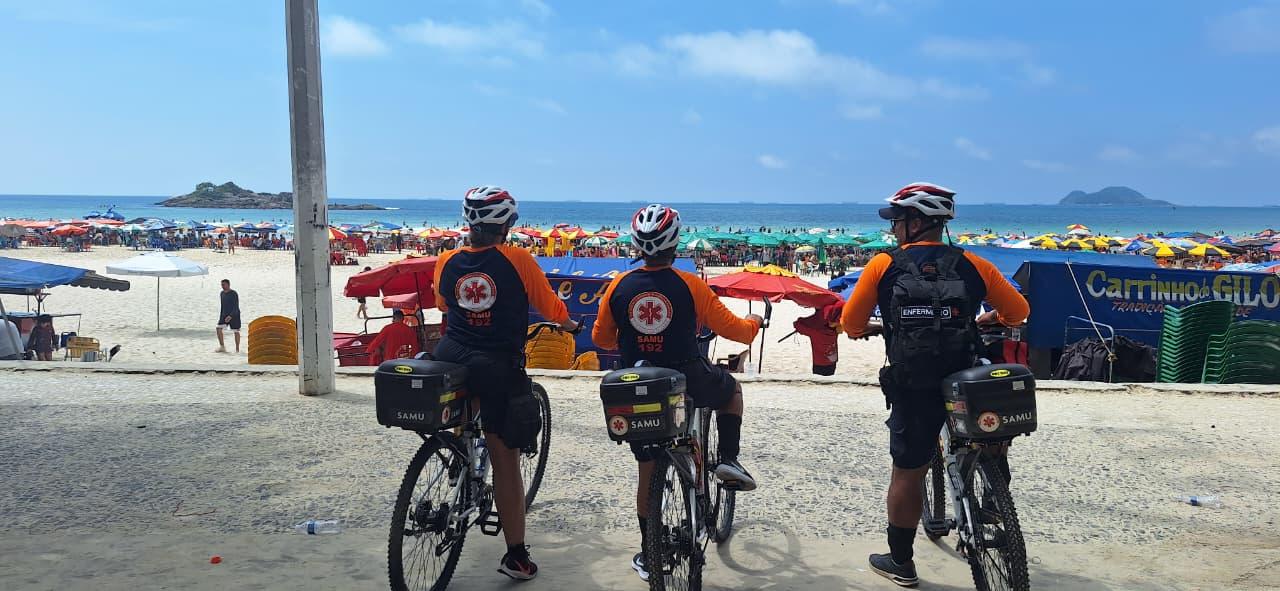 Ciclo Samu registra tempo zero de resposta nos primeiros dias de funcionamento em Guarujá