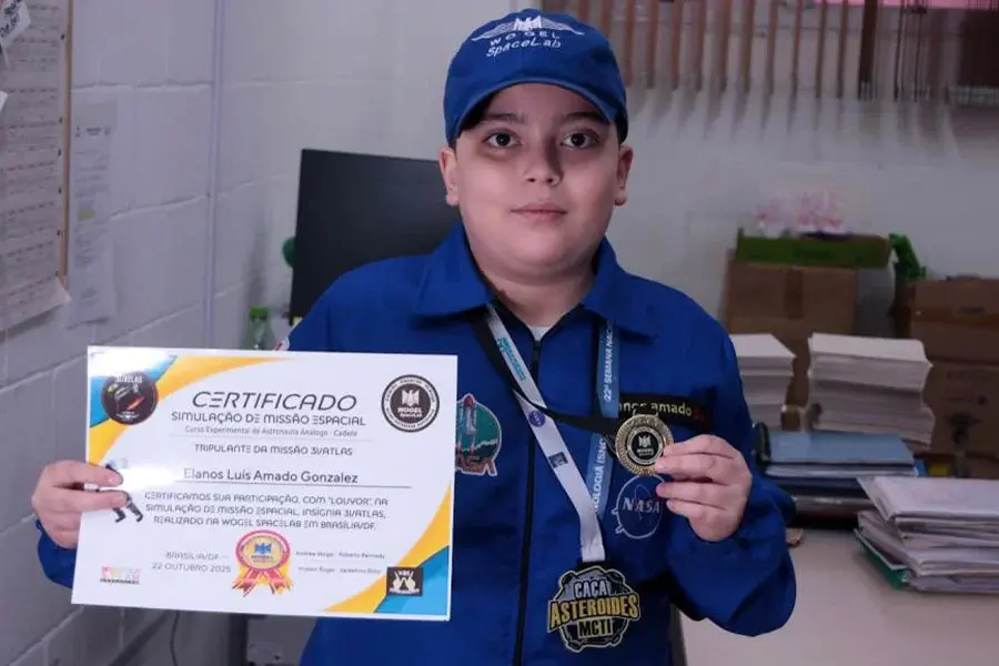 Estudante santista participa de programa internacional ligado à Nasa