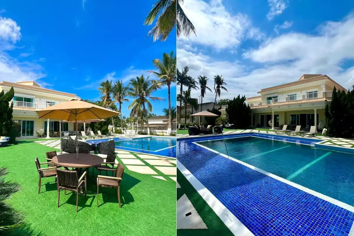 Mansão de R$ 14 milhões na praia em Guarujá põe litoral de São Paulo nos endereços mais exclusivos do Brasil