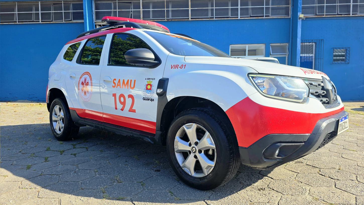 Samu de Guarujá reforça atendimento a afogamentos junto ao GBMar durante o verão