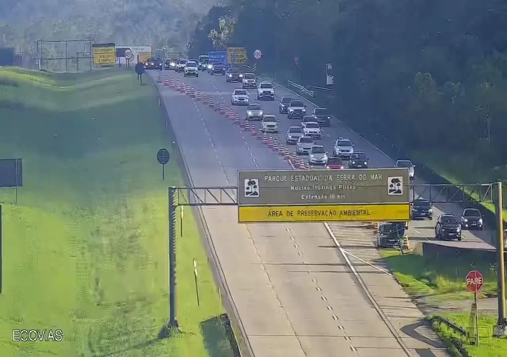 Operação Subida é implantada e Sistema Anchieta-Imigrantes soma mais de 50 km de congestionamento