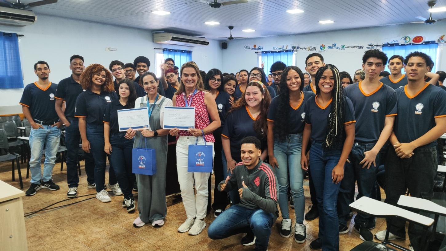 Prefeitura realiza palestras sobre saúde bucal para 350 alunos do CAMP Guarujá