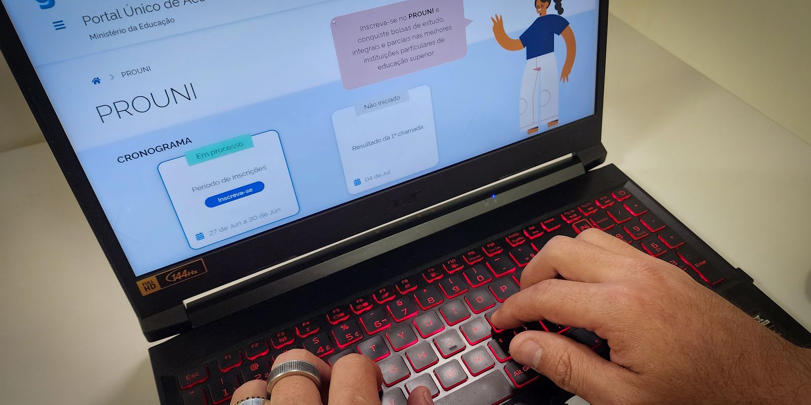 Prouni 2026: prazo para validação de dados nas faculdades termina hoje