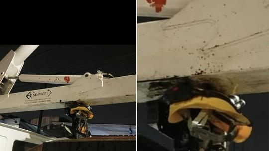 Trabalhador atingido por braço de caminhão-guindaste morre no litoral de SP