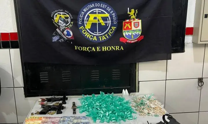 Dois suspeitos são mortos pela PM em operação contra o tráfico em Guarujá. Vídeo